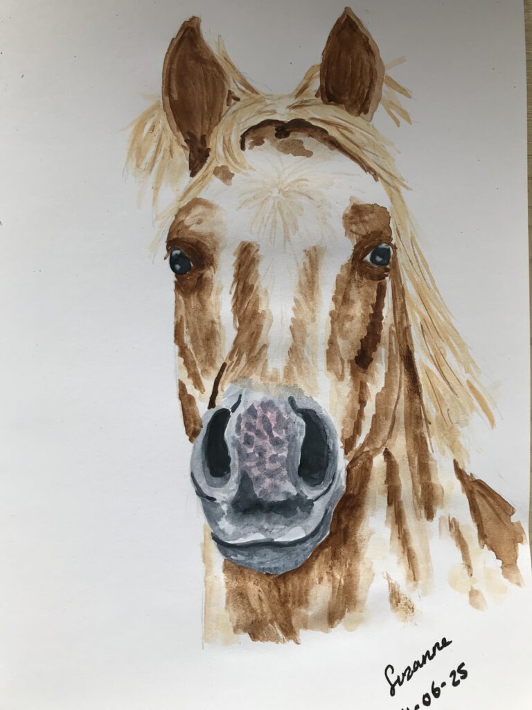 How to draw a horse’s head? – Day 16
